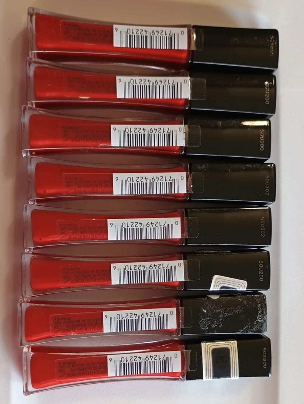 8 x L'Oreal Infallible Pro Gloss Plump 611 Ruby Sheen